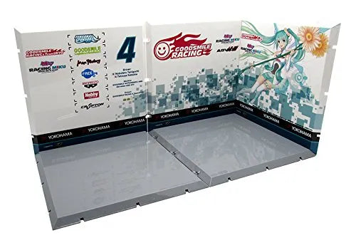 GOOD SMILE Racing - Hatsune Miku - Dioramansion 150 - Racing Miku 2017 Pit A - Racing 2017 ver. (Good Smile Company, PLM)ㅤ – PLUM – ActionFigureBrasil