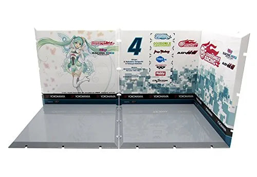 GOOD SMILE Racing - Hatsune Miku - Dioramansion 150 - Racing Miku 2017 Pit C - Racing 2017 ver. (Good Smile Company, PLM)ㅤ – PLUM – ActionFigureBrasil