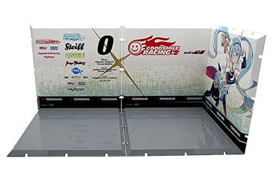 GOOD SMILE Racing - Hatsune Miku - Dioramansion 150 - Racing Miku 2018 Pit A - Racing 2018 ver. (Good Smile Company, PLM)ㅤ – PLUM – ActionFigureBrasil — close