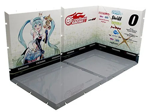 GOOD SMILE Racing - Hatsune Miku - Dioramansion 150 - Racing Miku 2018 Pit C - Racing 2018 ver. (Good Smile Company, PLM)ㅤ – PLUM – ActionFigureBrasil