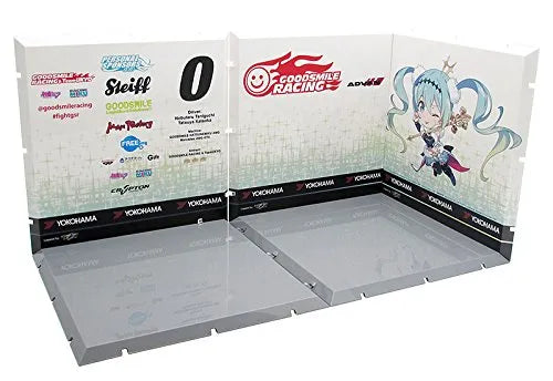 GOOD SMILE Racing - Hatsune Miku - Dioramansion 150 - Racing Miku 2018 Pit D - Racing 2018 ver. (Good Smile Company, PLM)ㅤ – PLUM – ActionFigureBrasil