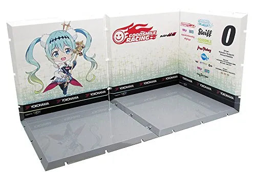 GOOD SMILE Racing - Hatsune Miku - Dioramansion 150 - Racing Miku 2018 Pit E - Racing 2018 ver. (Good Smile Company, PLM)ㅤ – PLUM – ActionFigureBrasil