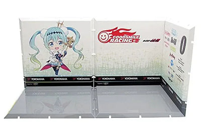 GOOD SMILE Racing - Hatsune Miku - Dioramansion 150 - Racing Miku 2018 Pit E - Racing 2018 ver. (Good Smile Company, PLM)ㅤ – PLUM – ActionFigureBrasil — detalhe do produto