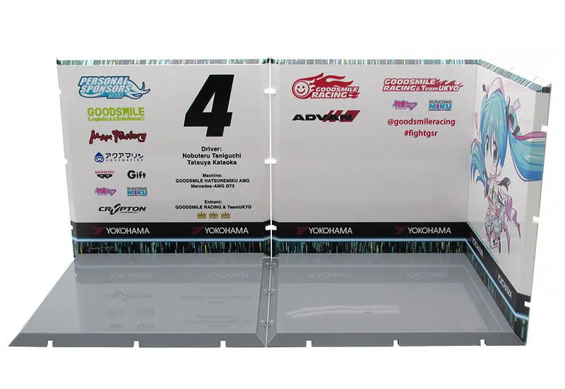 GOOD SMILE Racing - Hatsune Miku - Dioramansion 150 - Racing Miku 2019 Pit D - Racing 2019 ver. (Good Smile Company, PLM)ㅤ – PLUM – ActionFigureBrasil