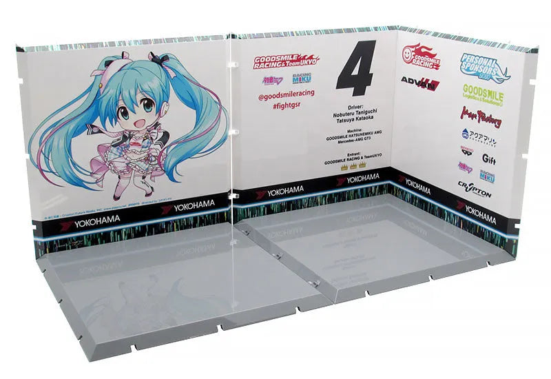 GOOD SMILE Racing - Hatsune Miku - Dioramansion 150 - Racing Miku 2019 Pit E - Racing 2019 ver. (Good Smile Company, PLM)ㅤ – PLUM – ActionFigureBrasil