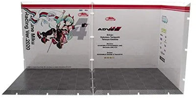 GOOD SMILE Racing - Hatsune Miku - Dioramansion 150: Racing Miku Pit 2020 Optional Panel - Racing 2020 Ver., Pit B (Good Smile Company)ㅤ – PLUM – ActionFigureBrasil