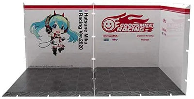 GOOD SMILE Racing - Hatsune Miku - Dioramansion 150: Racing Miku Pit 2020 Optional Panel - Racing 2020 Ver., Pit C (Good Smile Company)ㅤ – Good Smile Company – ActionFigureBrasil