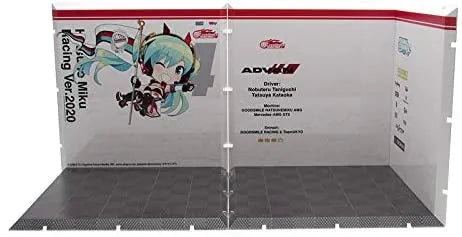 GOOD SMILE Racing - Hatsune Miku - Dioramansion 150: Racing Miku Pit 2020 Optional Panel - Racing 2020 Ver., Pit D (Good Smile Company)ㅤ – Good Smile Company – ActionFigureBrasil