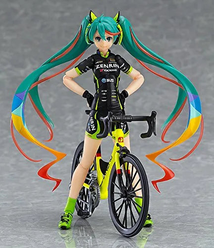 GOOD SMILE Racing - Hatsune Miku - Figma #365 - Racing 2016, TeamUKYO Support ver. (Max Factory)ㅤ – Max Factory – ActionFigureBrasil
