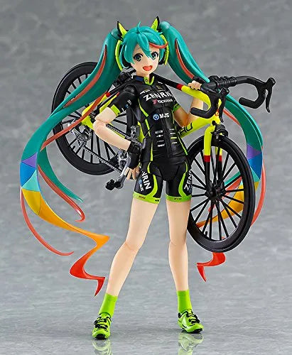 GOOD SMILE Racing - Hatsune Miku - Figma #365 - Racing 2016, TeamUKYO Support ver. (Max Factory)ㅤ – Max Factory – ActionFigureBrasil