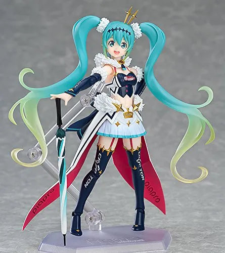 GOOD SMILE Racing - Hatsune Miku - Figma #SP-103 - Racing 2018 ver. (GOOD SMILE Racing, Max Factory)ㅤ – Good Smile Racing – ActionFigureBrasil