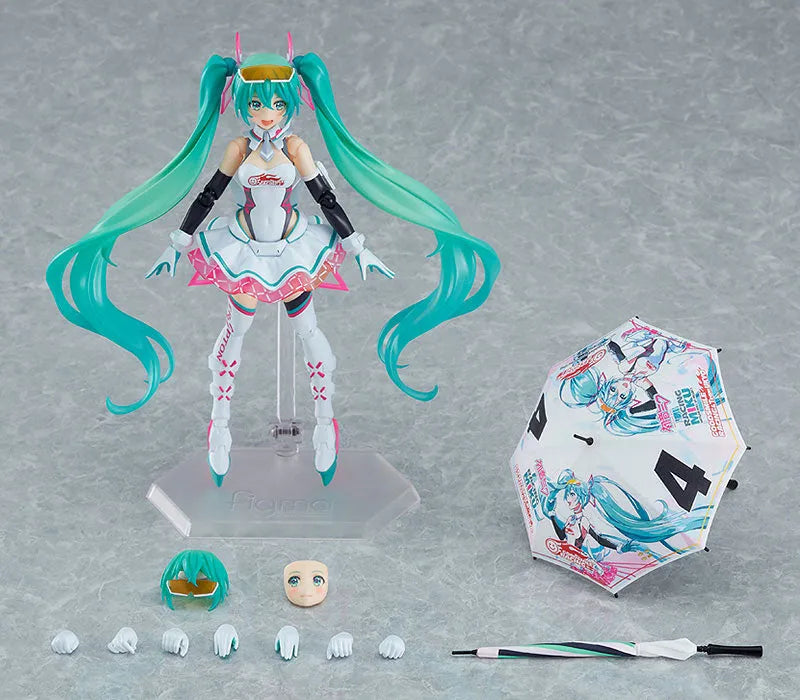 GOOD SMILE Racing - Hatsune Miku - Figma #SP-138 - Racing 2021 Ver. (GOOD SMILE Racing)ㅤ – Good Smile Racing – ActionFigureBrasil