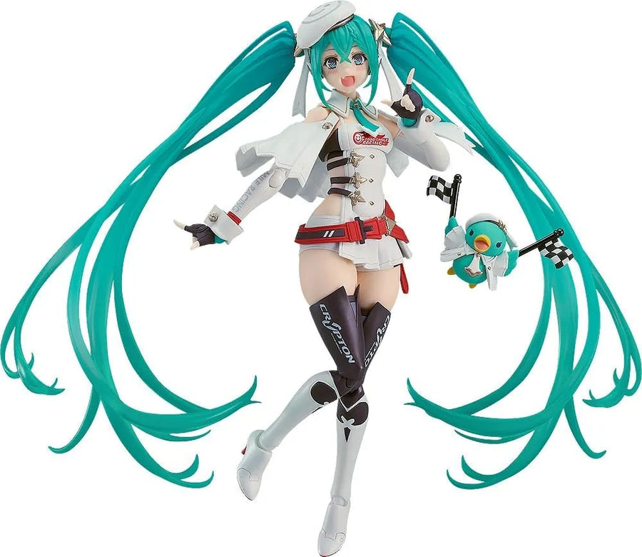GOOD SMILE Racing - Hatsune Miku - Figma #SP-161 - Racing 2023 Ver. (GOOD SMILE Racing, Max Factory)ㅤ – Max Factory – ActionFigureBrasil