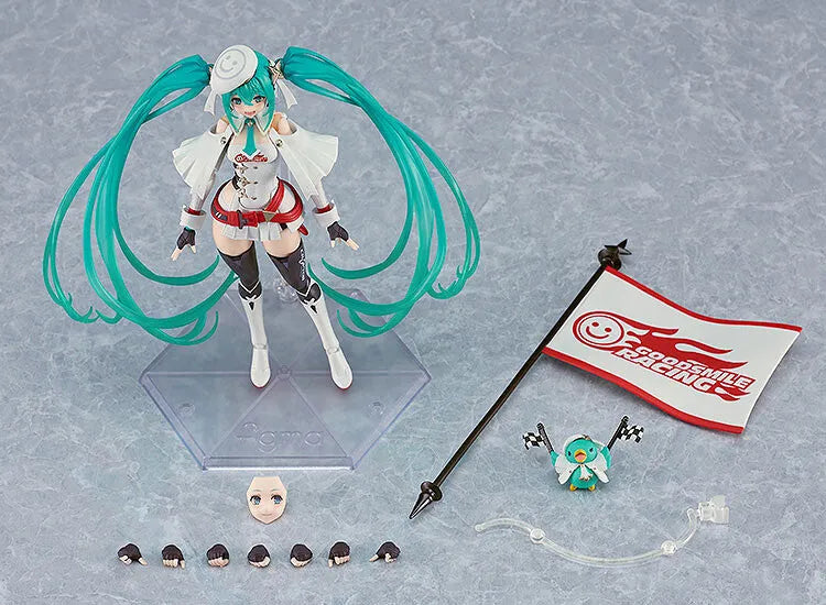 GOOD SMILE Racing - Hatsune Miku - Figma #SP-161 - Racing 2023 Ver. (GOOD SMILE Racing, Max Factory)ㅤ – Max Factory – ActionFigureBrasil