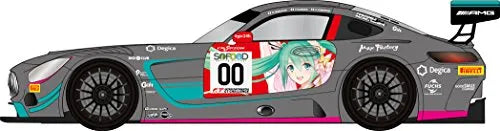 GOOD SMILE Racing - Hatsune Miku - Itasha - 1/32 - AMG 2017 SPA24H Finals Ver. (GOOD SMILE Racing)ㅤ – Good Smile Racing – ActionFigureBrasil