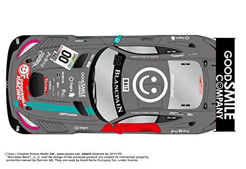 GOOD SMILE Racing - Hatsune Miku - Itasha - 1/32 - AMG 2017 SPA24H Finals Ver. (GOOD SMILE Racing)ㅤ – Good Smile Racing – ActionFigureBrasil