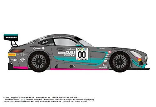 GOOD SMILE Racing - Hatsune Miku - Itasha - 1/32 - AMG 2017 SPA24H Finals Ver. (GOOD SMILE Racing)ㅤ – Good Smile Racing – ActionFigureBrasil