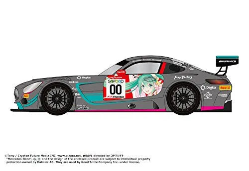 GOOD SMILE Racing - Hatsune Miku - Itasha - 1/32 - AMG 2017 SPA24H Finals Ver. (GOOD SMILE Racing)ㅤ – Good Smile Racing – ActionFigureBrasil