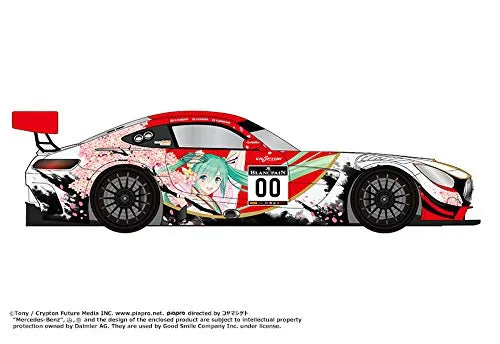 GOOD SMILE Racing - Hatsune Miku - Itasha - 1/32 - AMG 2017 SPA24H Ver. (GOOD SMILE Racing)ㅤ – Good Smile Racing – ActionFigureBrasil