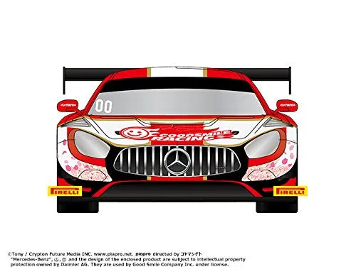 GOOD SMILE Racing - Hatsune Miku - Itasha - 1/32 - AMG 2017 SPA24H Ver. (GOOD SMILE Racing)ㅤ – Good Smile Racing – ActionFigureBrasil