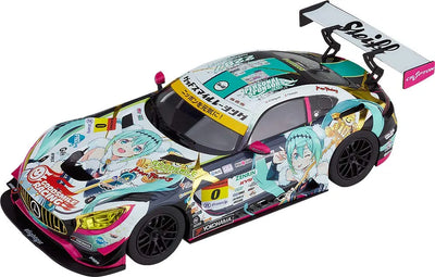 GOOD SMILE Racing - Hatsune Miku - Itasha - 1/32 - AMG: 2018 Season Opening Ver.ㅤ – Good Smile Company – ActionFigureBrasil