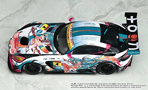 GOOD SMILE Racing - Hatsune Miku - Itasha - 1/32 - Mercedes-Benz AMG GT3 - 2016 Season Opening Version (Good Smile Company)ㅤ – Good Smile Company – ActionFigureBrasil