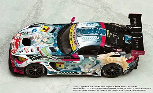 GOOD SMILE Racing - Hatsune Miku - Itasha - 1/32 - Mercedes-Benz AMG GT3 - 2017 Season Opening Victory Version (Good Smile Company)ㅤ – Good Smile Company – ActionFigureBrasil