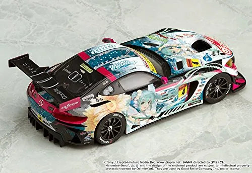 GOOD SMILE Racing - Hatsune Miku - Itasha - 1/32 - Mercedes-Benz AMG GT3 - 2017 Season Opening Victory Version (Good Smile Company)ㅤ – Good Smile Company – ActionFigureBrasil