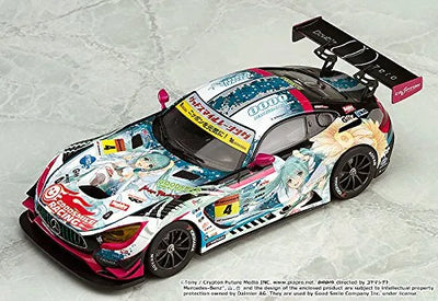 GOOD SMILE Racing - Hatsune Miku - Itasha - 1/32 - Mercedes-Benz AMG GT3 - 2017 Season Opening Victory Version (Good Smile Company)ㅤ – Good Smile Company – ActionFigureBrasil — close