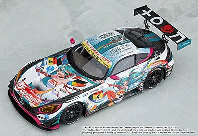 GOOD SMILE Racing - Hatsune Miku - Itasha - 1/43 - AMG: 2016 Season Opening Ver. (GOOD SMILE Racing)ㅤ – Good Smile Racing – ActionFigureBrasil — close