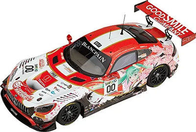 GOOD SMILE Racing - Hatsune Miku - Itasha - 1/43 - AMG: 2017 SPA24H Ver. (GOOD SMILE Racing)ㅤ – Good Smile Racing – ActionFigureBrasil