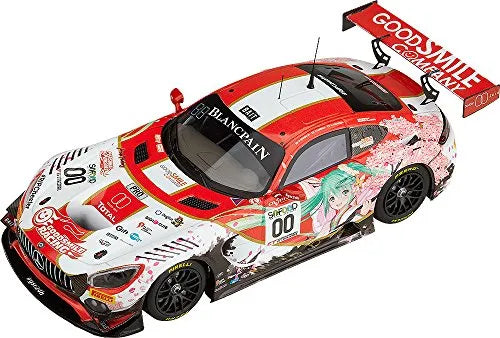 GOOD SMILE Racing - Hatsune Miku - Itasha - 1/43 - AMG: 2017 SPA24H Ver. (GOOD SMILE Racing)ㅤ – Good Smile Racing – ActionFigureBrasil