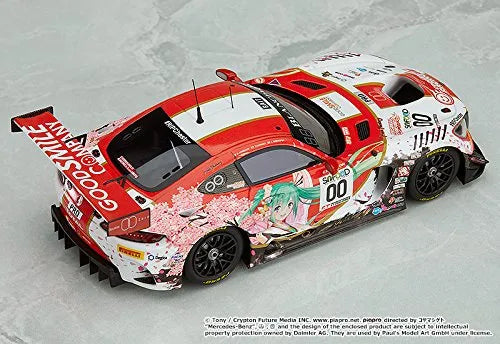 GOOD SMILE Racing - Hatsune Miku - Itasha - 1/43 - AMG: 2017 SPA24H Ver. (GOOD SMILE Racing)ㅤ – Good Smile Racing – ActionFigureBrasil