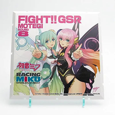 GOOD SMILE Racing - Hatsune Miku - Megurine Luka - Dioramansion 150 - Dioramansion 150: Racing Miku Pit 2017 Optional Panels - Rd.8 MOTEGI - Racing 2017 ver. (Good Smile Company, PLM)ㅤ – PLUM – ActionFigureBrasil — close