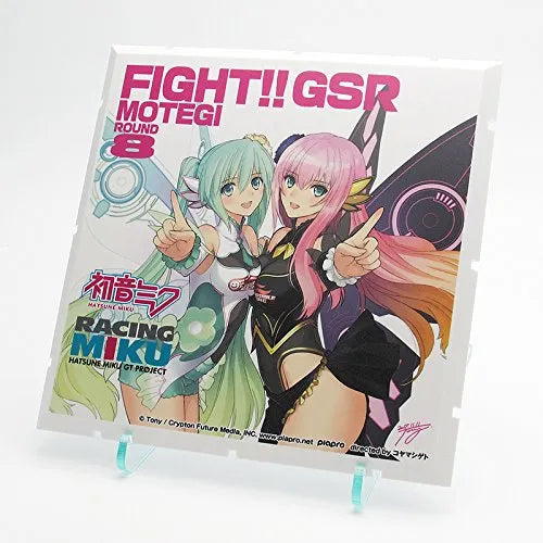 GOOD SMILE Racing - Hatsune Miku - Megurine Luka - Dioramansion 150 - Dioramansion 150: Racing Miku Pit 2017 Optional Panels - Rd.8 MOTEGI - Racing 2017 ver. (Good Smile Company, PLM)ㅤ – PLUM – ActionFigureBrasil