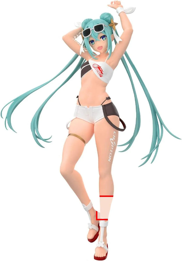 GOOD SMILE Racing - Hatsune Miku - Racing Miku 2023 Tropical Ver. (Bandai Spirits)ㅤ – Bandai Spirits – ActionFigureBrasil