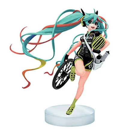 GOOD SMILE Racing - Hatsune Miku - SQ - Racing 2016, TeamUKYO Support ver.ㅤ – Banpresto – ActionFigureBrasil