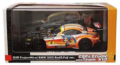 GOOD SMILE Racing - Project Mirai - Vocaloid - Hatsune Miku - Itasha - Project Mirai BMW 2012 - 1/32 - Second Leg Fuji ver. (Good Smile Company)ㅤ – Good Smile Company – ActionFigureBrasil