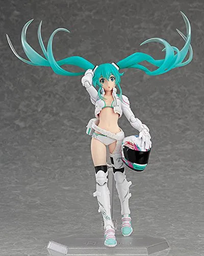 GOOD SMILE Racing - Vocaloid - Hatsune Miku - Figma #250 - EV Mirai ver., Racing 2014 (Max Factory)ㅤ – Max Factory – ActionFigureBrasil