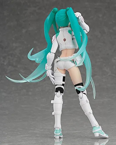 GOOD SMILE Racing - Vocaloid - Hatsune Miku - Figma #250 - EV Mirai ver., Racing 2014 (Max Factory)ㅤ – Max Factory – ActionFigureBrasil