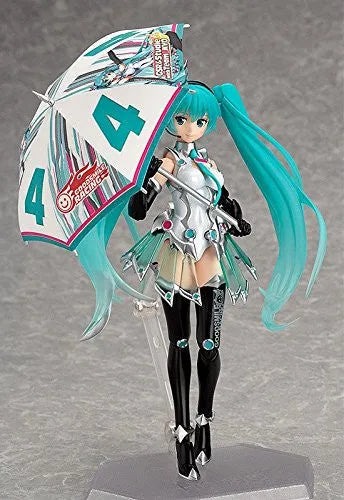 GOOD SMILE Racing - Vocaloid - Hatsune Miku - Figma #SP-049 - Racing 2013ㅤ – Max Factory – ActionFigureBrasil