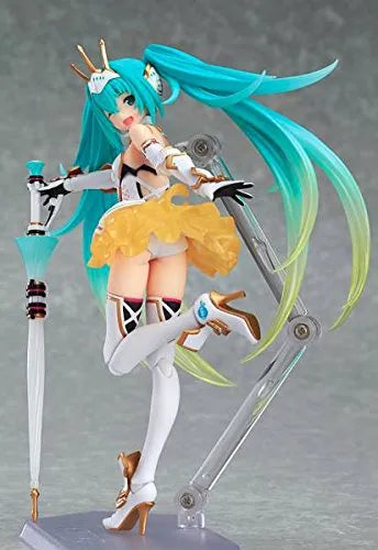 GOOD SMILE Racing - Vocaloid - Hatsune Miku - Figma #SP-060 - Racing 2015ㅤ – Max Factory – ActionFigureBrasil