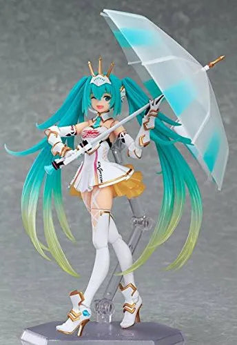 GOOD SMILE Racing - Vocaloid - Hatsune Miku - Figma #SP-060 - Racing 2015ㅤ – Max Factory – ActionFigureBrasil