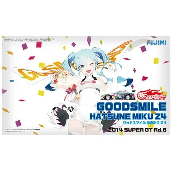 GOOD SMILE Racing - Vocaloid - Hatsune Miku - Itasha - 2014 Hatsune Miku GOOD SMILE Racing BMW Z4 GT3 - 1/24 - BMW Z4 GT3 - Round 8 (Motegi) (Fujimi)ㅤ – Fujimi – ActionFigureBrasil