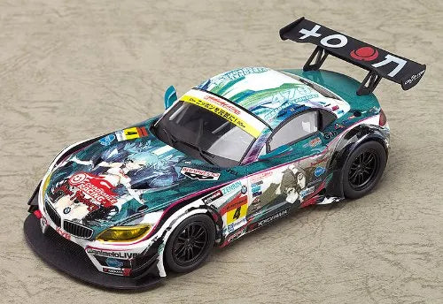 GOOD SMILE Racing - Vocaloid - Hatsune Miku - Itasha - 2014 Hatsune Miku GOOD SMILE Racing BMW Z4 GT3 - 1/32 - BMW Z4 GT3 - 2014 Season Opening Version (Good Smile Company)ㅤ – Good Smile Company – ActionFigureBrasil
