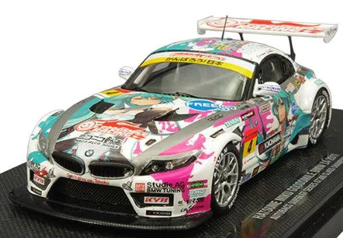 GOOD SMILE Racing - Vocaloid - Hatsune Miku - Itasha - BMW Z4 2011 - 1/43 - Racing 2011 Series : Champion Ver. (Good Smile Company)ㅤ – Good Smile Company – ActionFigureBrasil