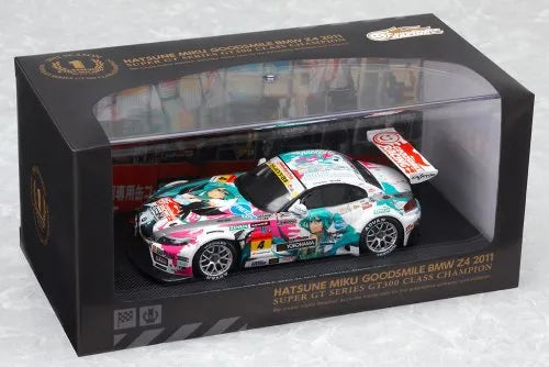 GOOD SMILE Racing - Vocaloid - Hatsune Miku - Itasha - BMW Z4 2011 - 1/43 - Racing 2011 Series : Champion Ver. (Good Smile Company)ㅤ – Good Smile Company – ActionFigureBrasil