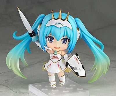 GOOD SMILE Racing - Vocaloid - Hatsune Miku - Nendoroid #517 - Racing 2015ㅤ – Good Smile Company – ActionFigureBrasil — embalagem