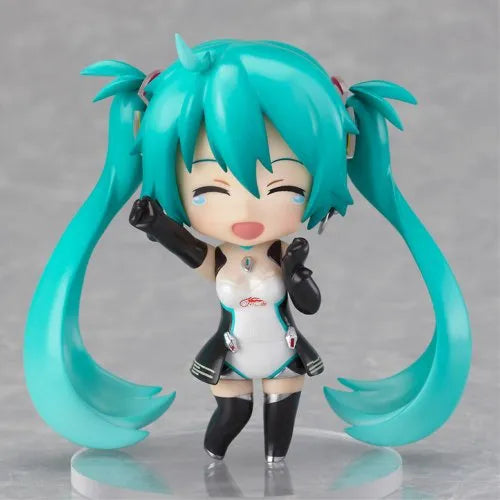 GOOD SMILE Racing - Vocaloid - Hatsune Miku - Nendoroid Petit - Racing 2011 - Setㅤ – Good Smile Company – ActionFigureBrasil