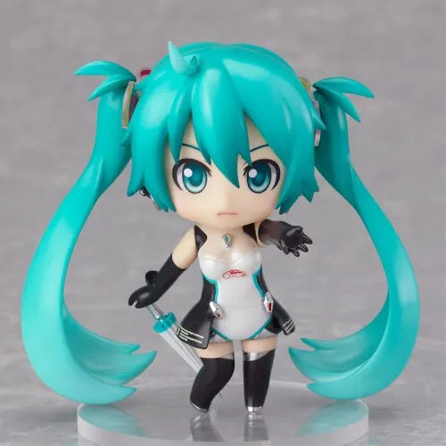GOOD SMILE Racing - Vocaloid - Hatsune Miku - Nendoroid Petit - Racing 2011 - Setㅤ – Good Smile Company – ActionFigureBrasil